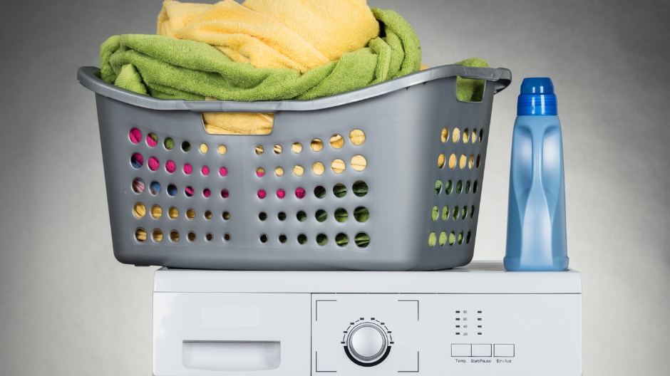 置き場に便利な折り畳める洗濯カゴの画像-3