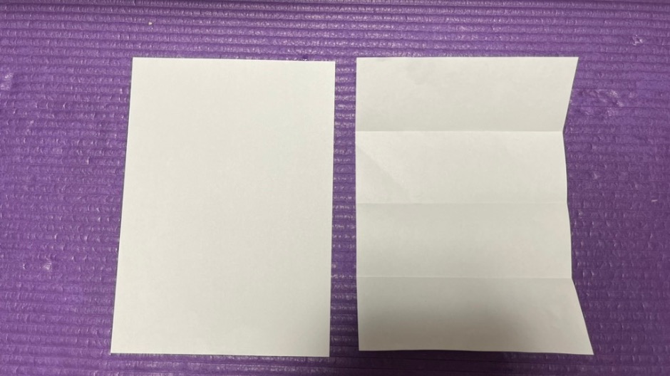 紙を三つ折りする方法の画像-6