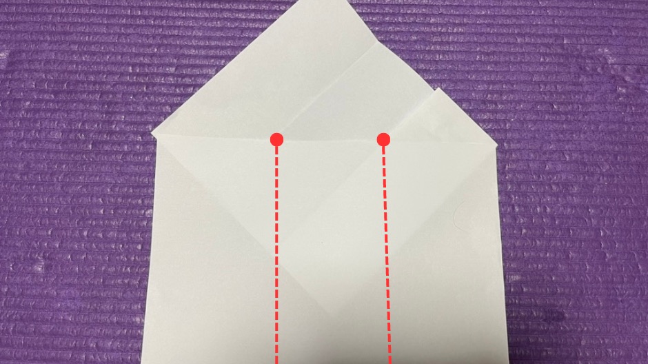 紙を三つ折りする方法の画像-9