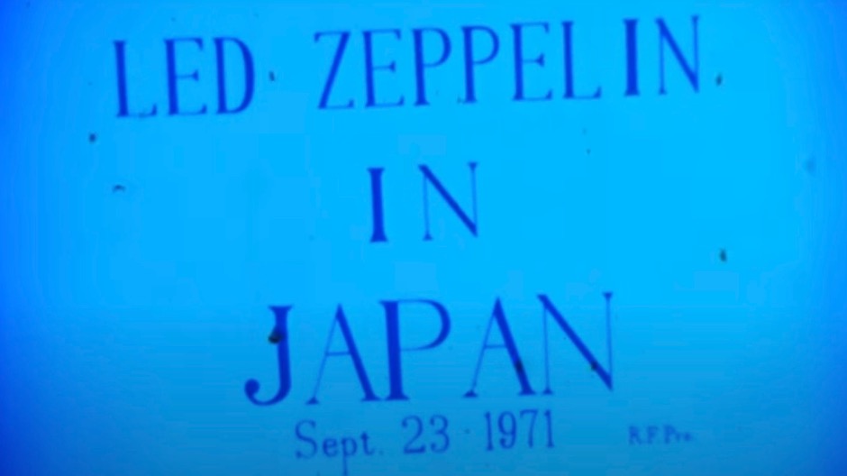 レッド・ツェッペリンの貴重映像の画像
